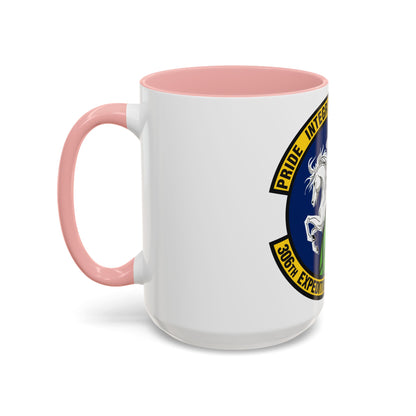 306th Expeditionary Airlift Squadron (U.S. Air Force) Accent Coffee Mug