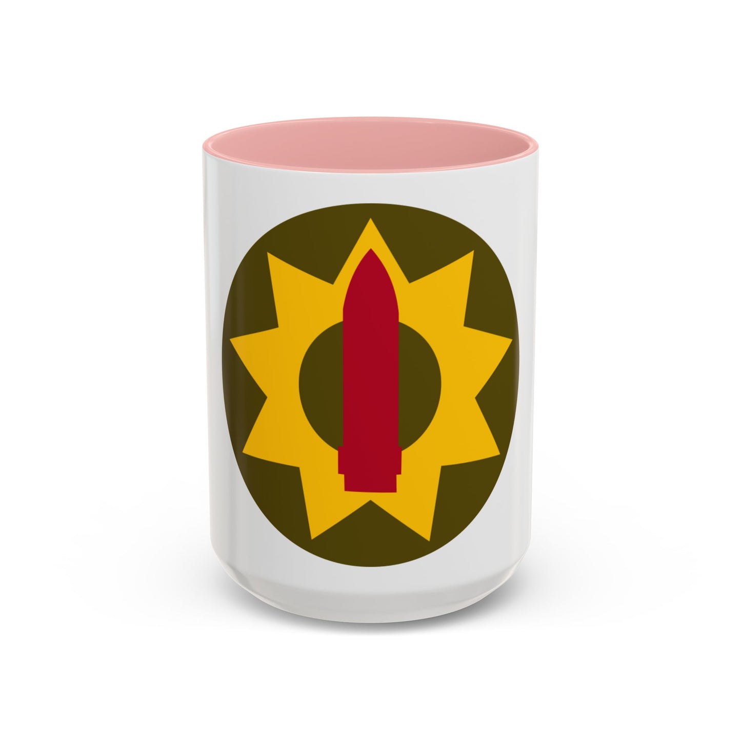 Pacific Coastal Frontier (U.S. Army) Accent Coffee Mug