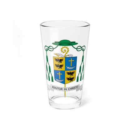 Coat of arms of Urban Federer (Switzerland) (Coat of Arms) Pint Glass 16oz