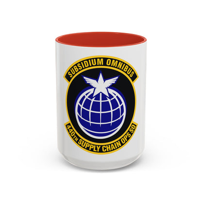 440th Supply Chain Operations Squadron (U.S. Air Force) Accent Coffee Mug