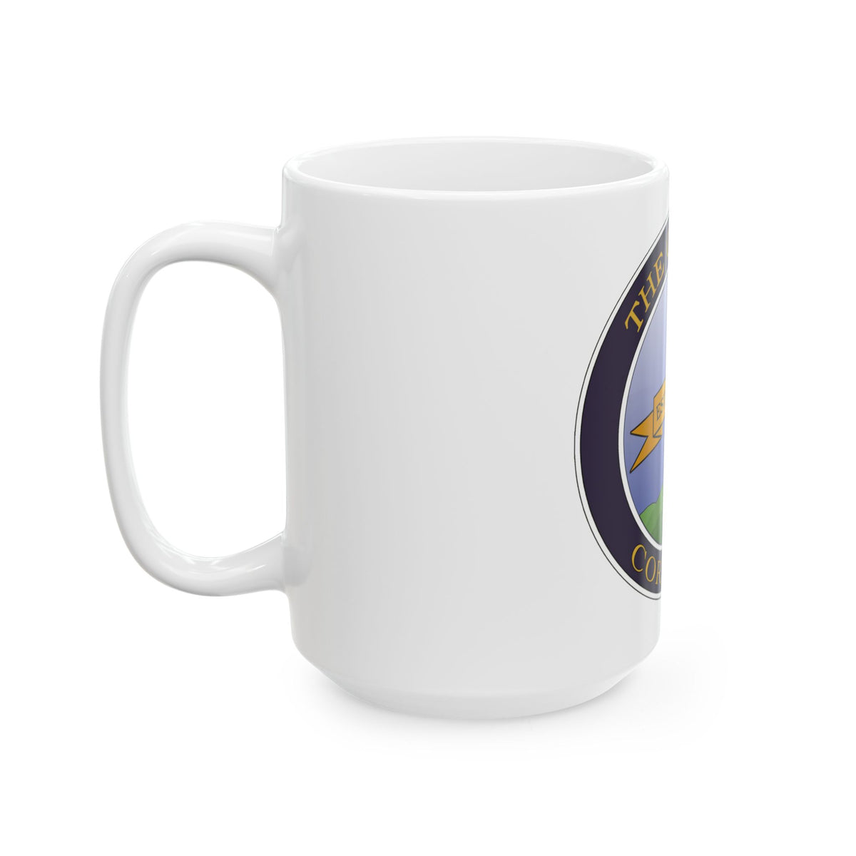 Seal of Corning NY - White Coffee Mug