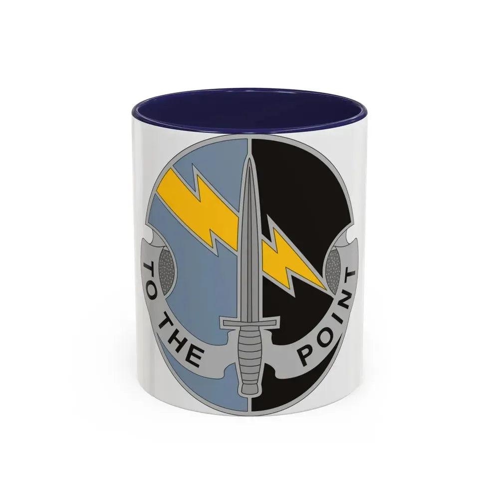 560th Battlefield Surveillance Brigade 2 (U.S. Army) Accent Coffee Mug 11oz Navy - Go Mug Yourself