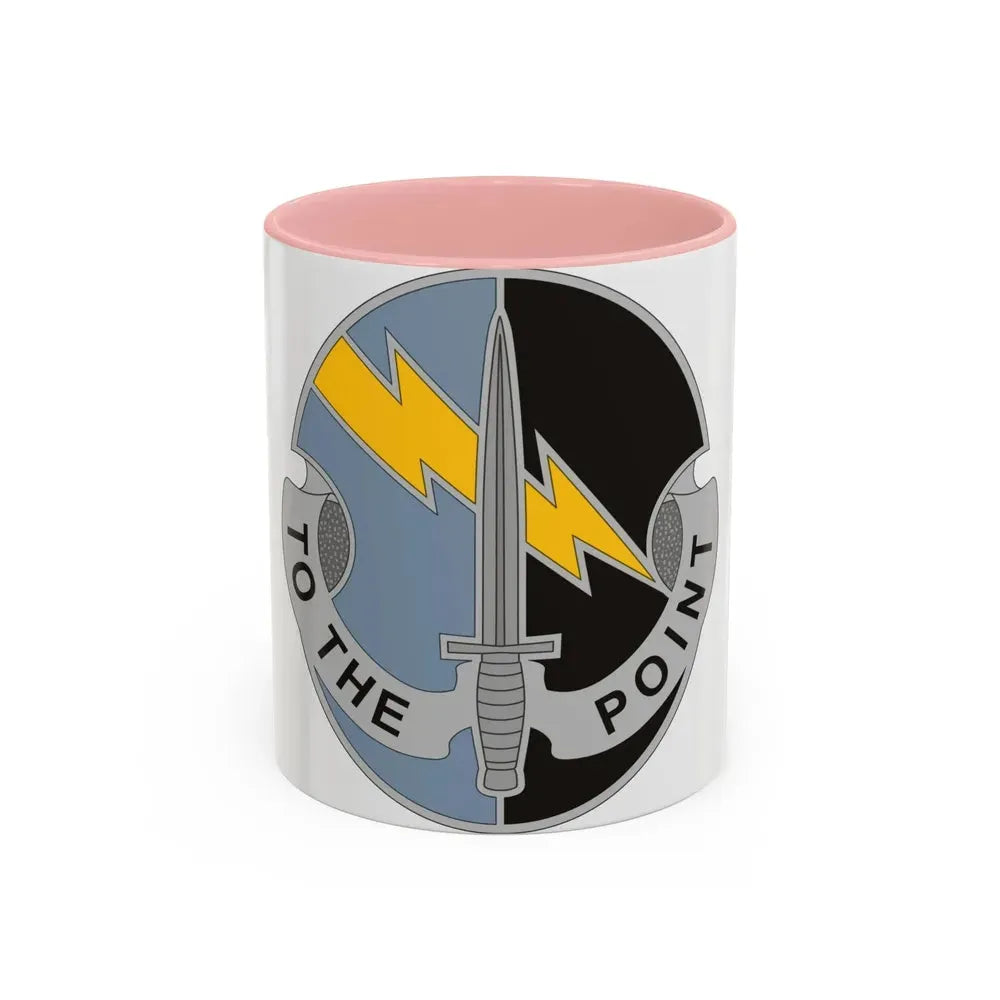 560th Battlefield Surveillance Brigade 2 (U.S. Army) Accent Coffee Mug 11oz Pink - Go Mug Yourself