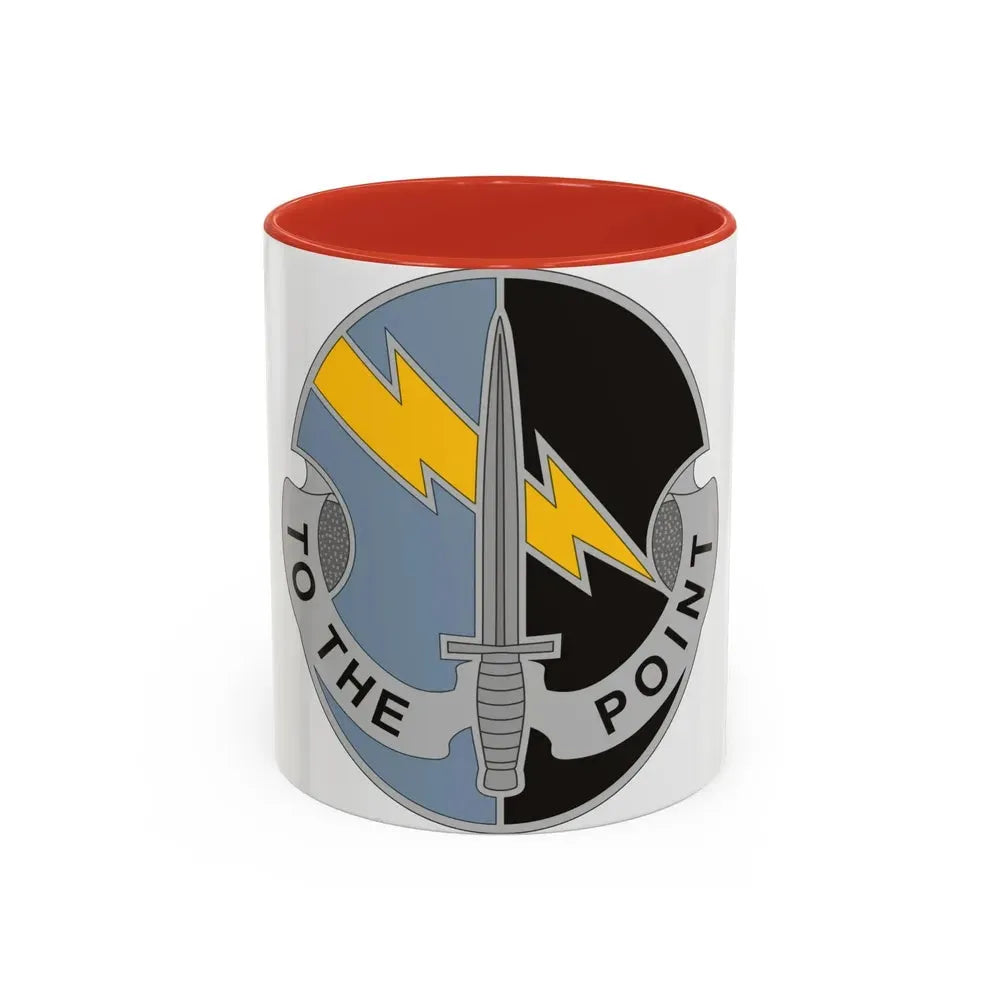 560th Battlefield Surveillance Brigade 2 (U.S. Army) Accent Coffee Mug 11oz Red - Go Mug Yourself