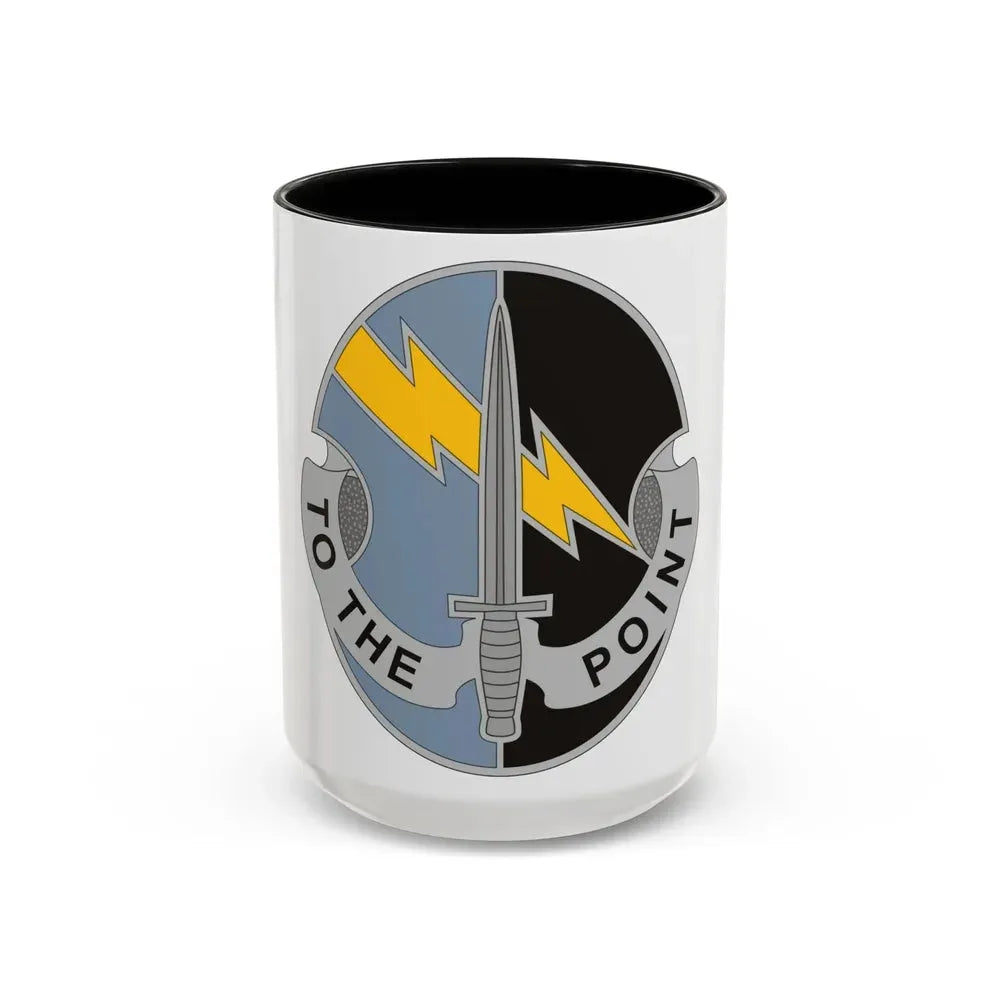 560th Battlefield Surveillance Brigade 2 (U.S. Army) Accent Coffee Mug 15oz Black - Go Mug Yourself
