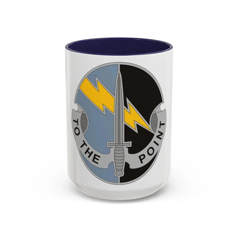 560th Battlefield Surveillance Brigade 2 (U.S. Army) Accent Coffee Mug 15oz Navy - Go Mug Yourself