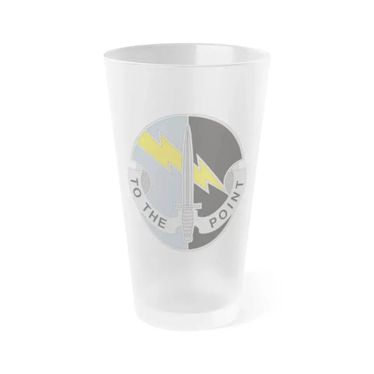 560th Battlefield Surveillance Brigade 2 (U.S. Army) Frosted Pint Glass 16oz Default Title - Go Mug Yourself