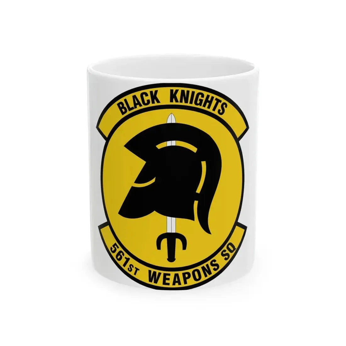 561 Weapons Squadron ACC (U.S. Air Force) White Coffee Mug 11oz - Go Mug Yourself