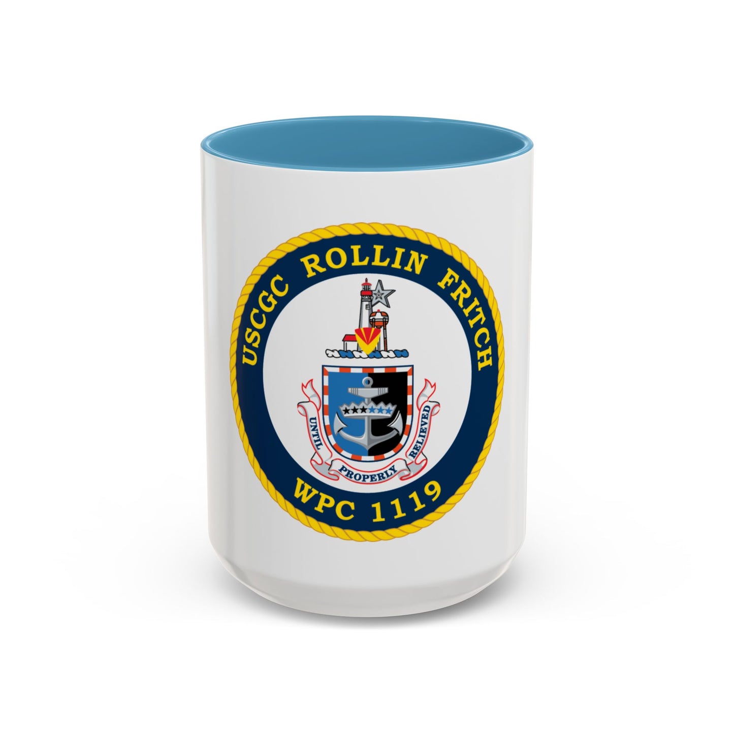 USCGC Rollin Fritch WPC 1119 (U.S. Coast Guard) Accent Coffee Mug
