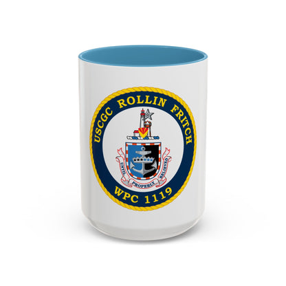 USCGC Rollin Fritch WPC 1119 (U.S. Coast Guard) Accent Coffee Mug