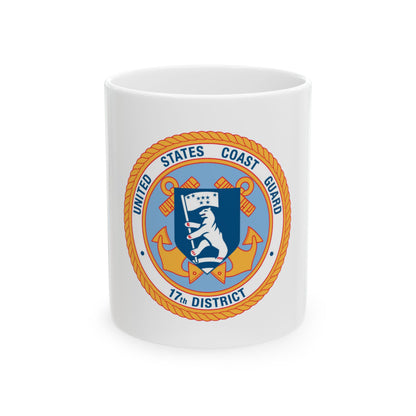 17th CG District (U.S. Coast Guard) White Coffee Mug