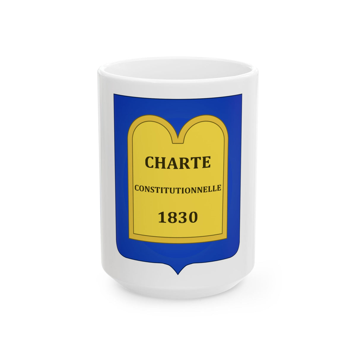 Arms of of the July Monarchy (1831-48) - White Coffee Mug