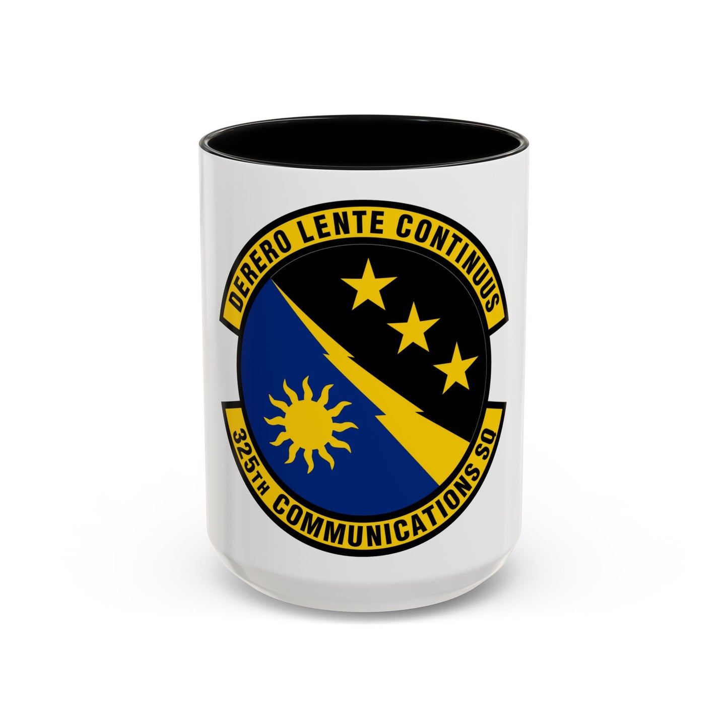 325 Communications Squadron ACC (U.S. Air Force) Accent Coffee Mug