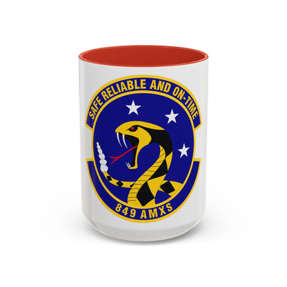 849 Aircraft Maintenance SquadronACC (U.S. Air Force) Accent Coffee Mug