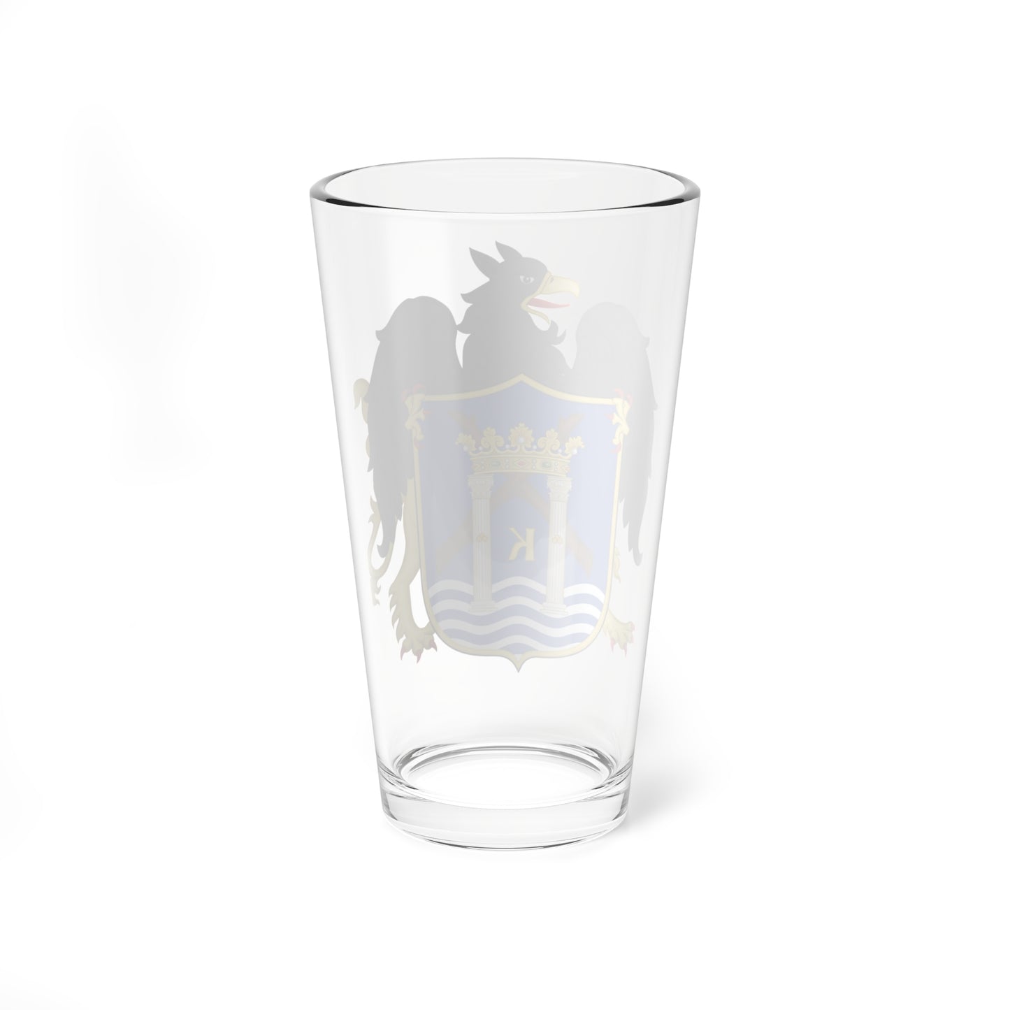 Escudo de Trujillo Perú (Peru) (Coat of Arms) Pint Glass 16oz
