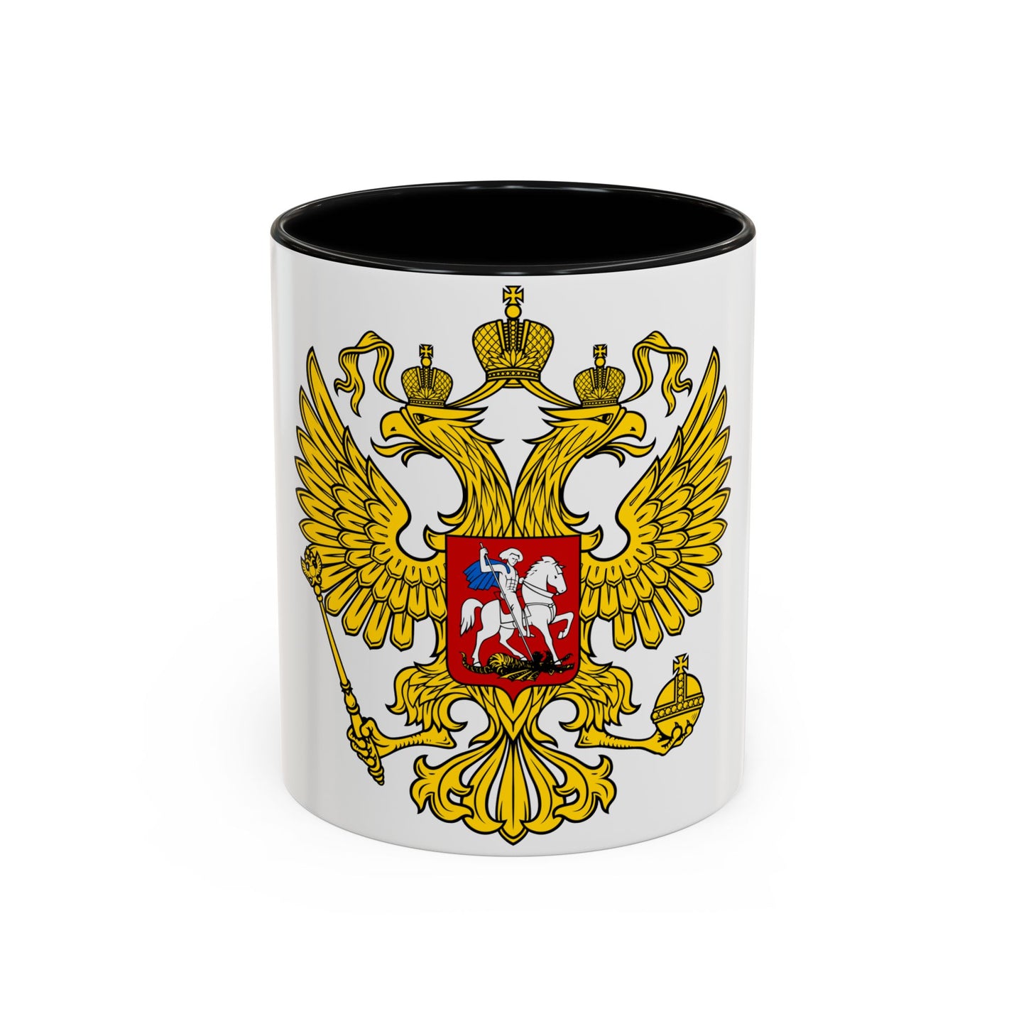 Coat of Arms of the Russian Federation 2 - Accent Coffee Mug
