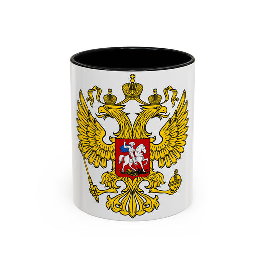Coat of Arms of the Russian Federation 2 - Accent Coffee Mug