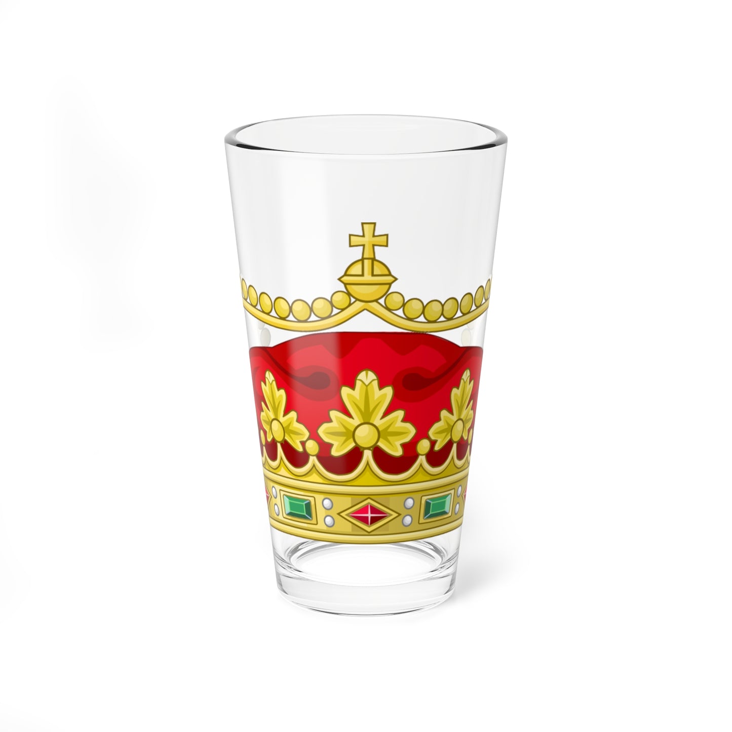 Crown of the Prince of Beira (Portugal) (Coat of Arms) Pint Glass 16oz