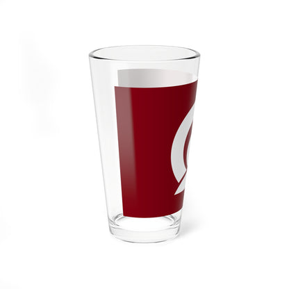 Flag of Tagami Niigata 3rd version (Japan) Pint Glass 16oz
