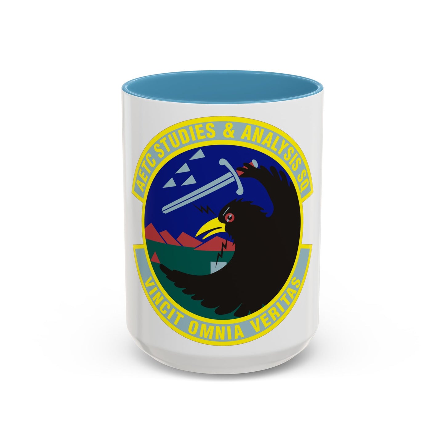 AETC Studies & Analysis Squadron (U.S. Air Force) Accent Coffee Mug