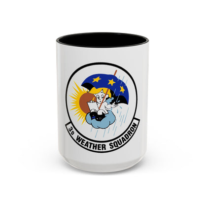 3 Weather Squadron ACC (U.S. Air Force) Accent Coffee Mug