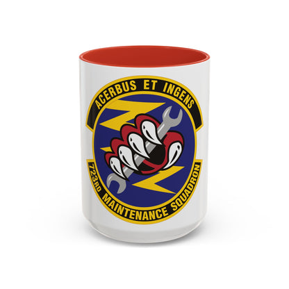 723d Maintenance Squadron (U.S. Air Force) Accent Coffee Mug