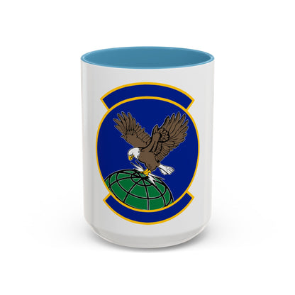 100 Aircraft Maintenance Squadron USAFE (U.S. Air Force) Accent Coffee Mug