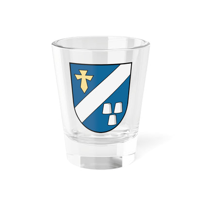 Coat of Arms of Kalush raion (Ukraine) (Coat of Arms) Shot Glass 1.5oz