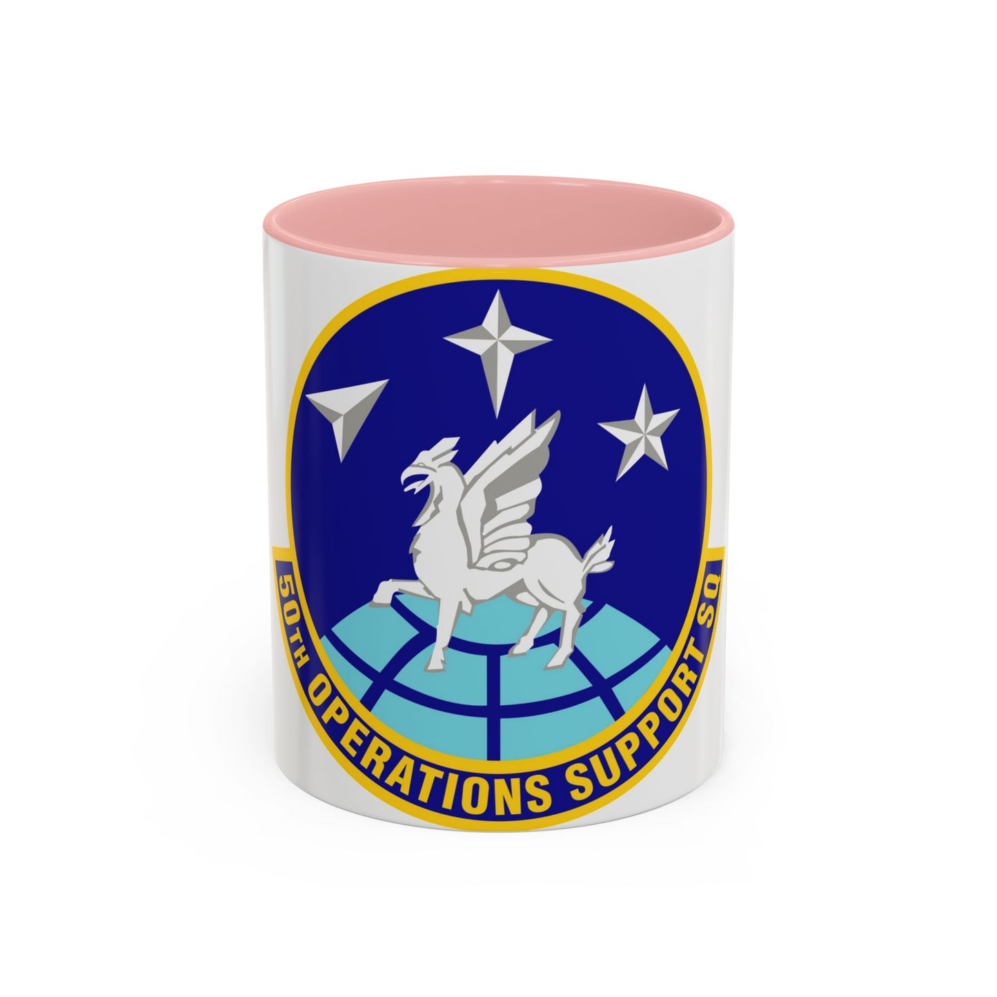 50th Operations Support Squadron (U.S. Air Force) Accent Coffee Mug