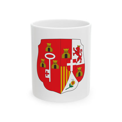 Coat of arms of the Captaincy General of Cuba - White Coffee Mug