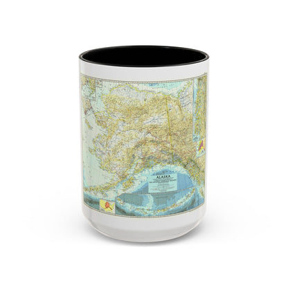 USA - Alaska (1956) (Map) Accent Coffee Mug
