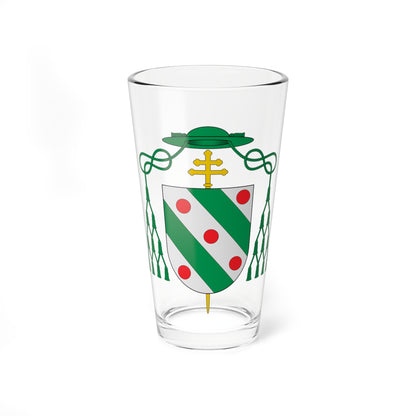 Escudo de Diego Escolano y Ledesma (Spain) (Coat of Arms) Pint Glass 16oz