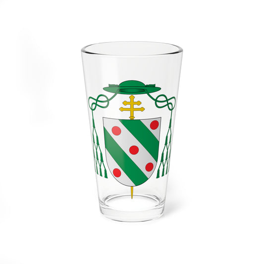 Escudo de Diego Escolano y Ledesma (Spain) (Coat of Arms) Pint Glass 16oz