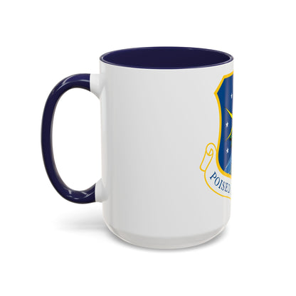 91st Space Wing (U.S. Air Force) Accent Coffee Mug