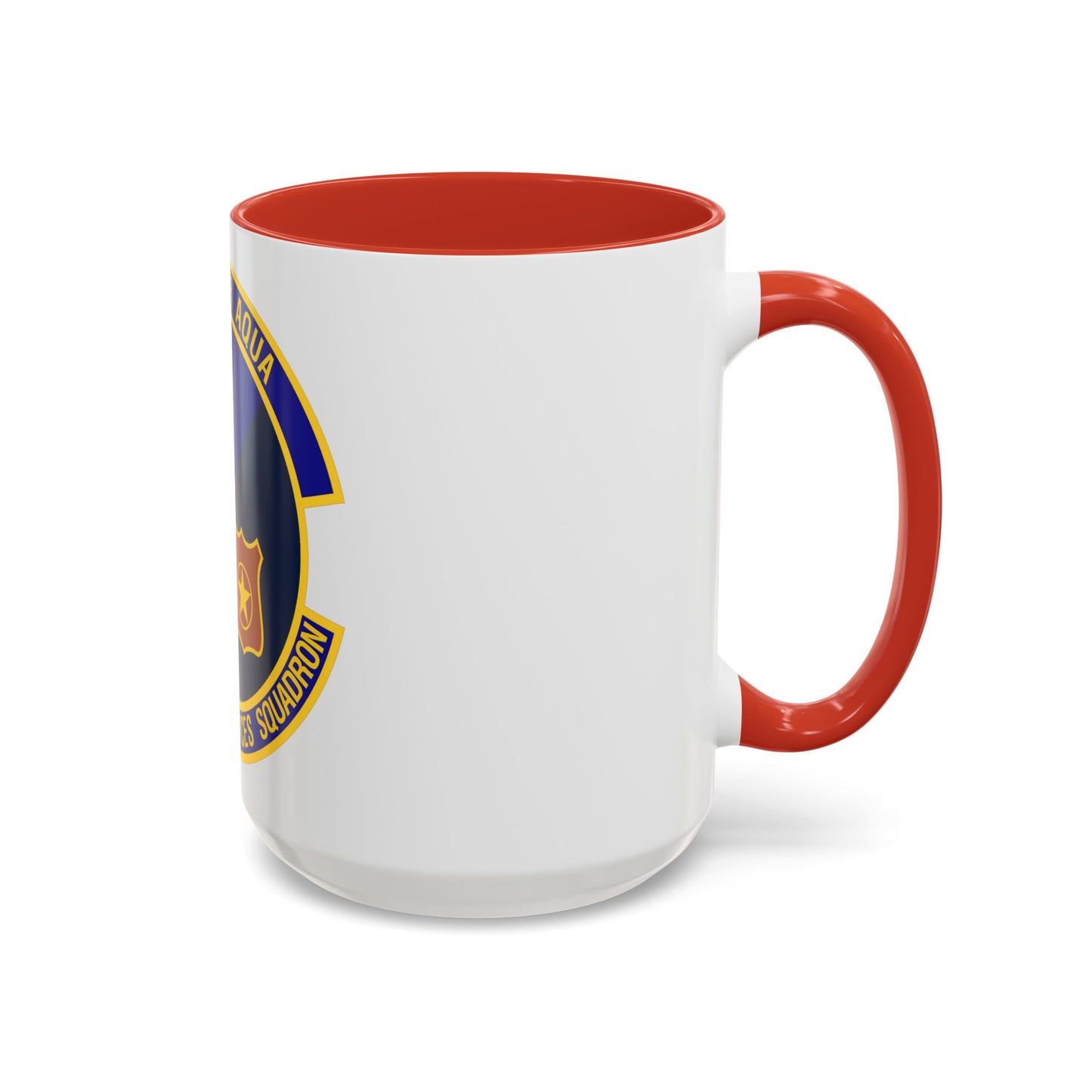 628th Security Forces Squadron (U.S. Air Force) Accent Coffee Mug