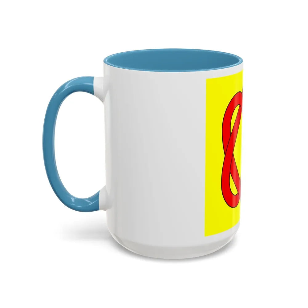 Flag of Blonay Switzerland - Accent Coffee Mug-Go Mug Yourself