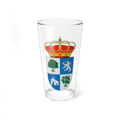 Escudo de Algatocín Málaga (Spain) (Coat of Arms) Pint Glass 16oz