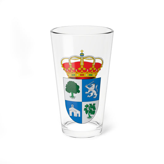 Escudo de Algatocín Málaga (Spain) (Coat of Arms) Pint Glass 16oz