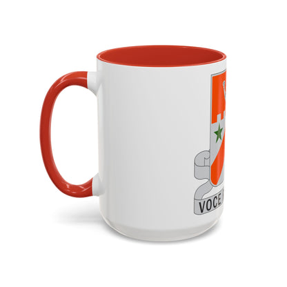 134 Signal Battalion (U.S. Army) Accent Coffee Mug