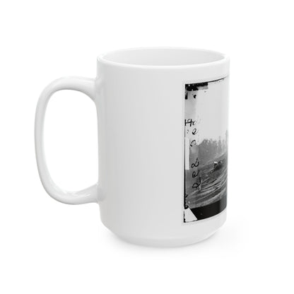 Antietam, Maryland. View Where Sumner's Corps Charged (U.S. Civil War) White Coffee Mug