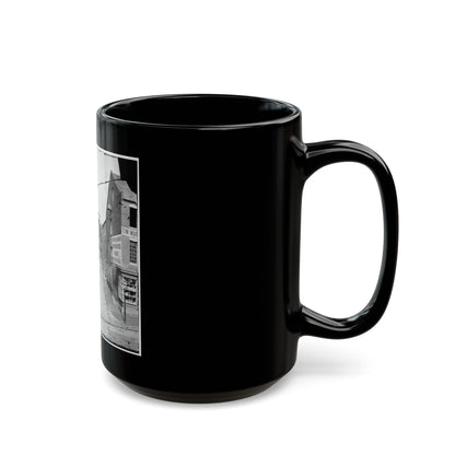 Petersburg, Va. Courthouse (U.S. Civil War) Black Coffee Mug