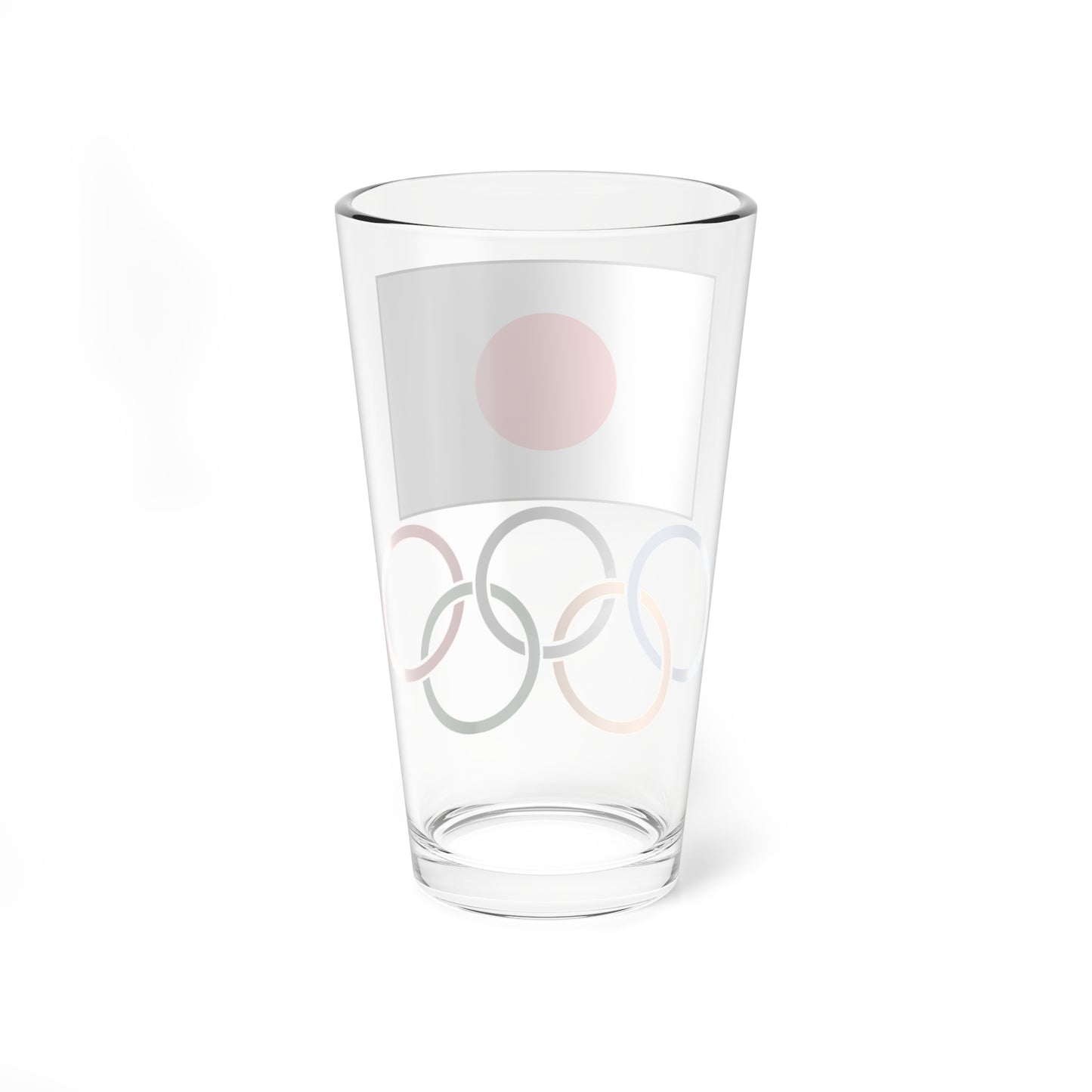 Japanese Olympic Committee logo (Japan) Pint Glass 16oz