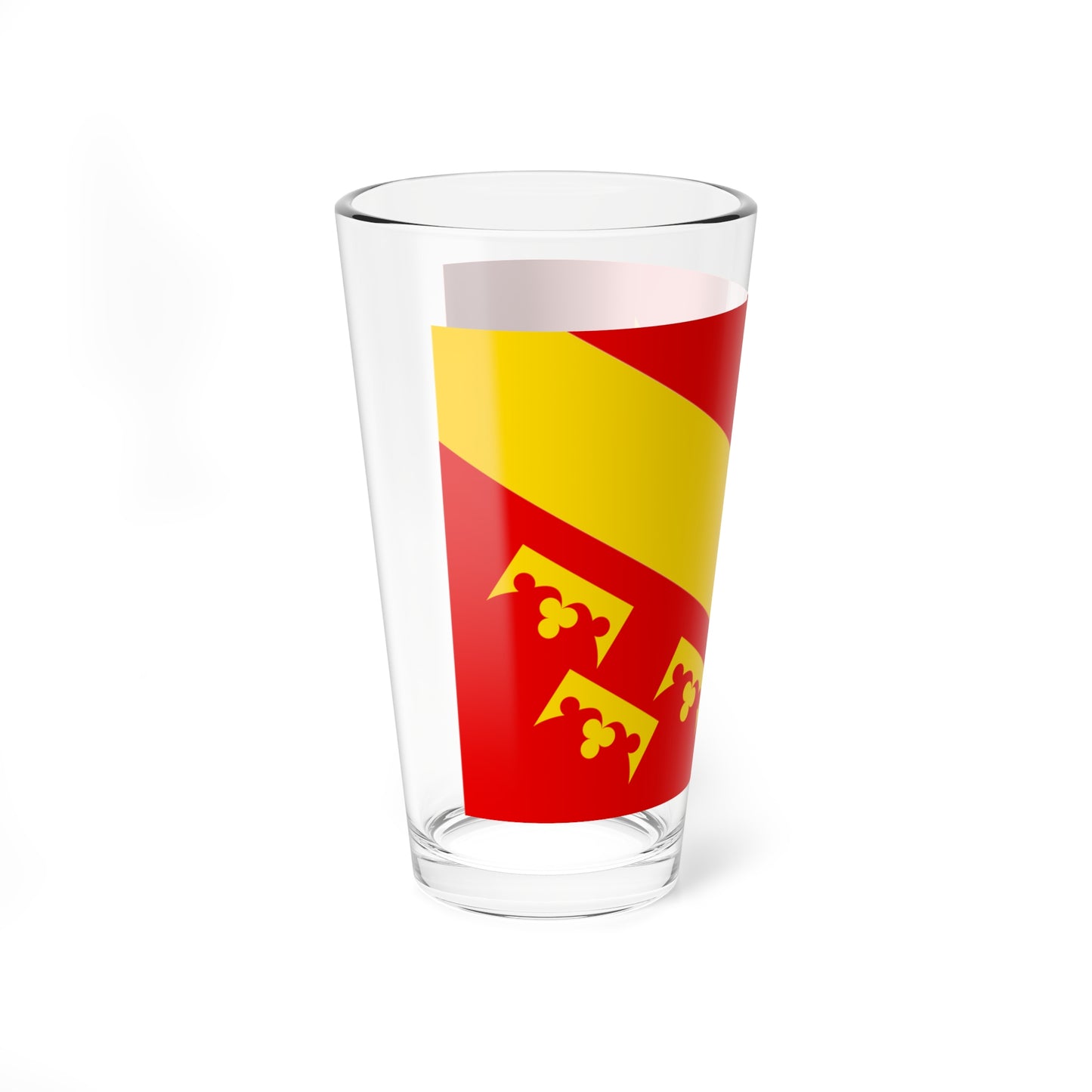 Flag of Haute-Alsace (France) Pint Glass 16oz