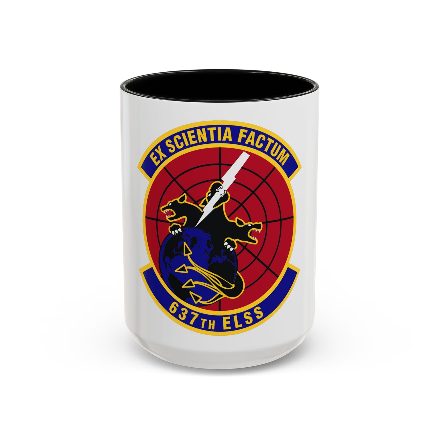 637th Electronic Systems Squadron (U.S. Air Force) Accent Coffee Mug