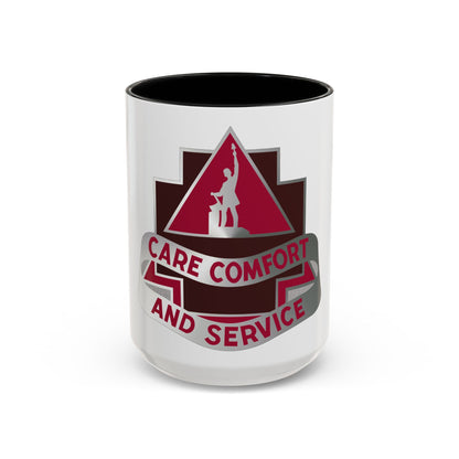 3345 US Hospital (U.S. Army) Accent Coffee Mug