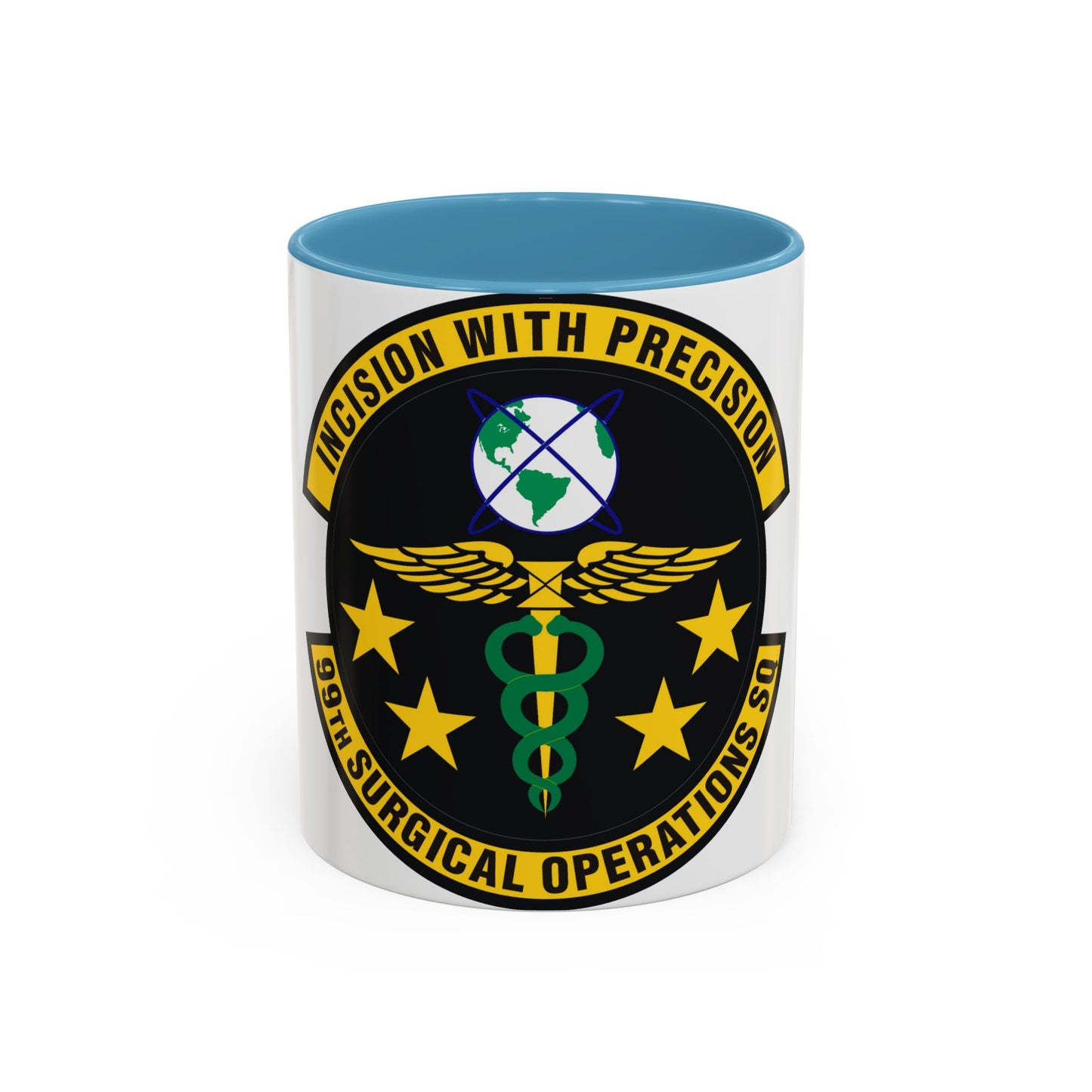 99th Surgical Operations Squadron (U.S. Air Force) Accent Coffee Mug