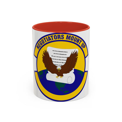 766 Enterprise Sourcing Squadron AFMC (U.S. Air Force) Accent Coffee Mug