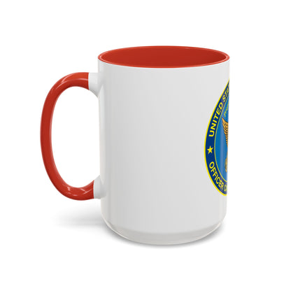 USCG Officer Candidate School (U.S. Coast Guard) Accent Coffee Mug