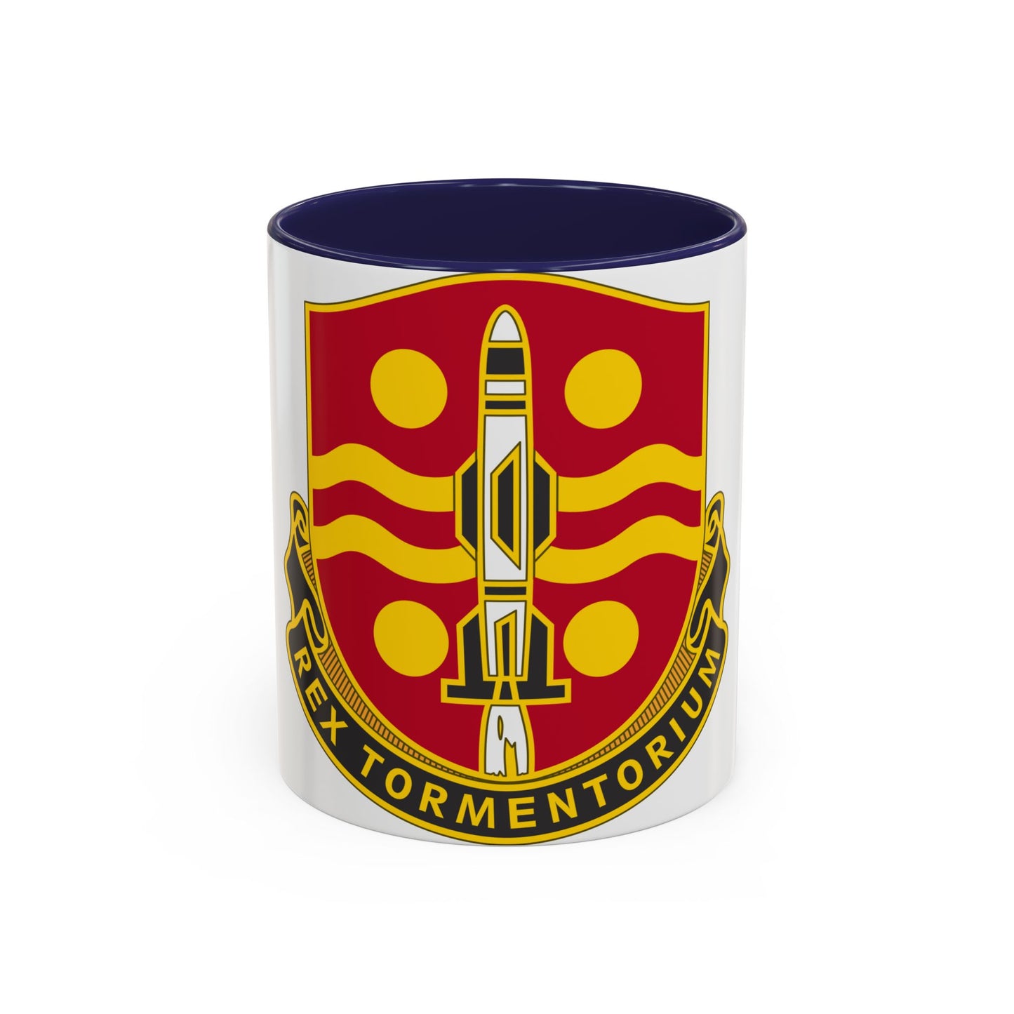 246 Field Artillery Battalion (U.S. Army) Accent Coffee Mug