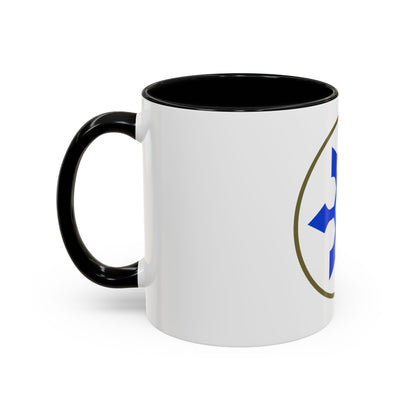 XXXIII Corps (U.S. Army) Accent Coffee Mug